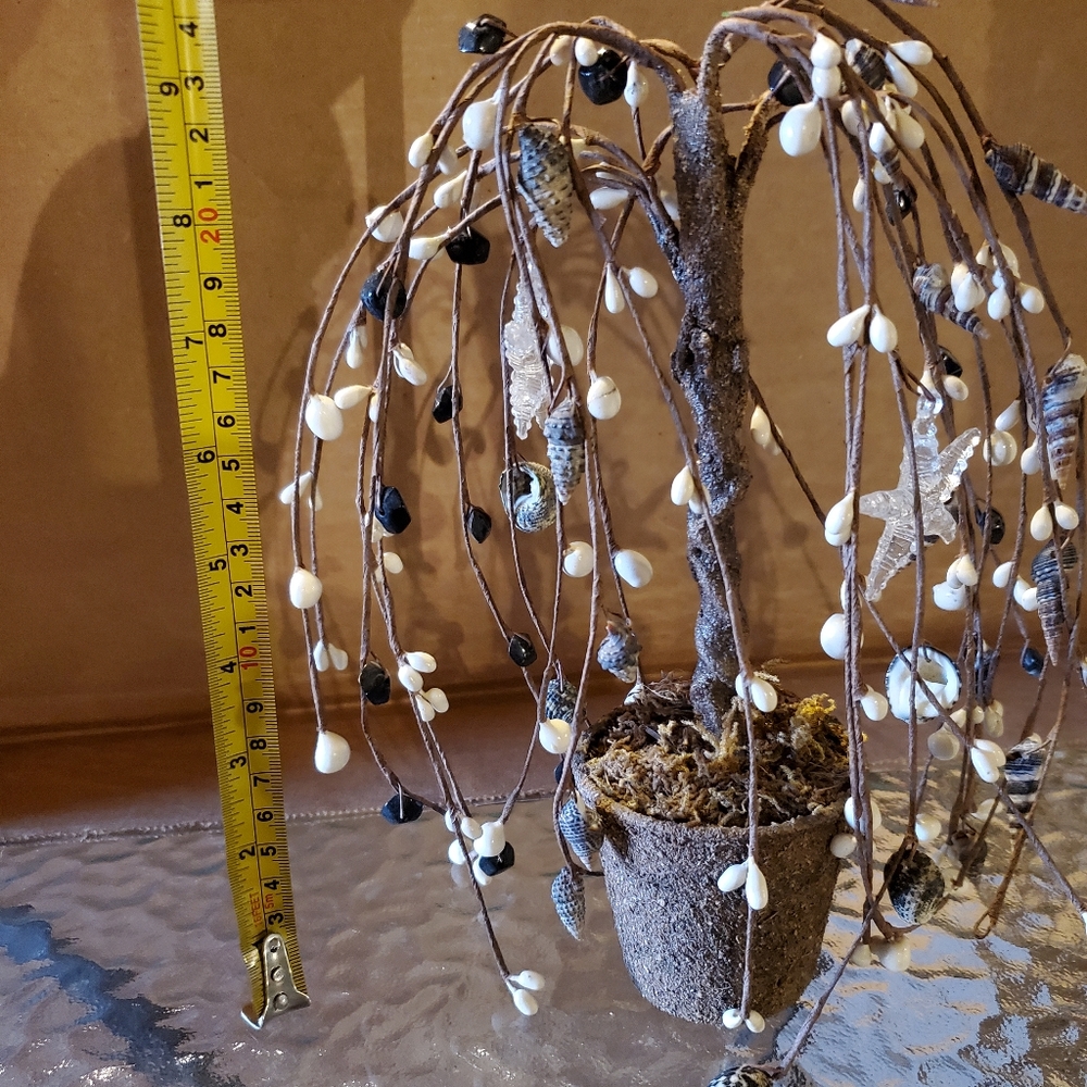 Ocean themed willow tree